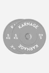 Karnage Coloured Rubber Calibrated Competition Weight Plate