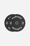 Karnage Rubber Bumper Plates - Black