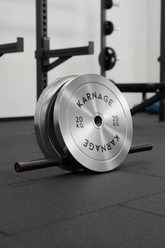 Karnage Steel Calibrated Weight Plates - Chrome Finish