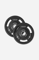 Karnage Urethane Tri-Grip Olympic Plates
