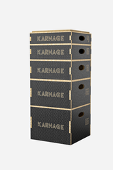 Karnage Wooden Stackable Plyo Boxes Set