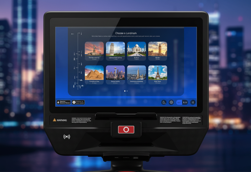 IMMERSIVE TRAINING TECHNOLOGY & FULL WORKOUT CONTROL