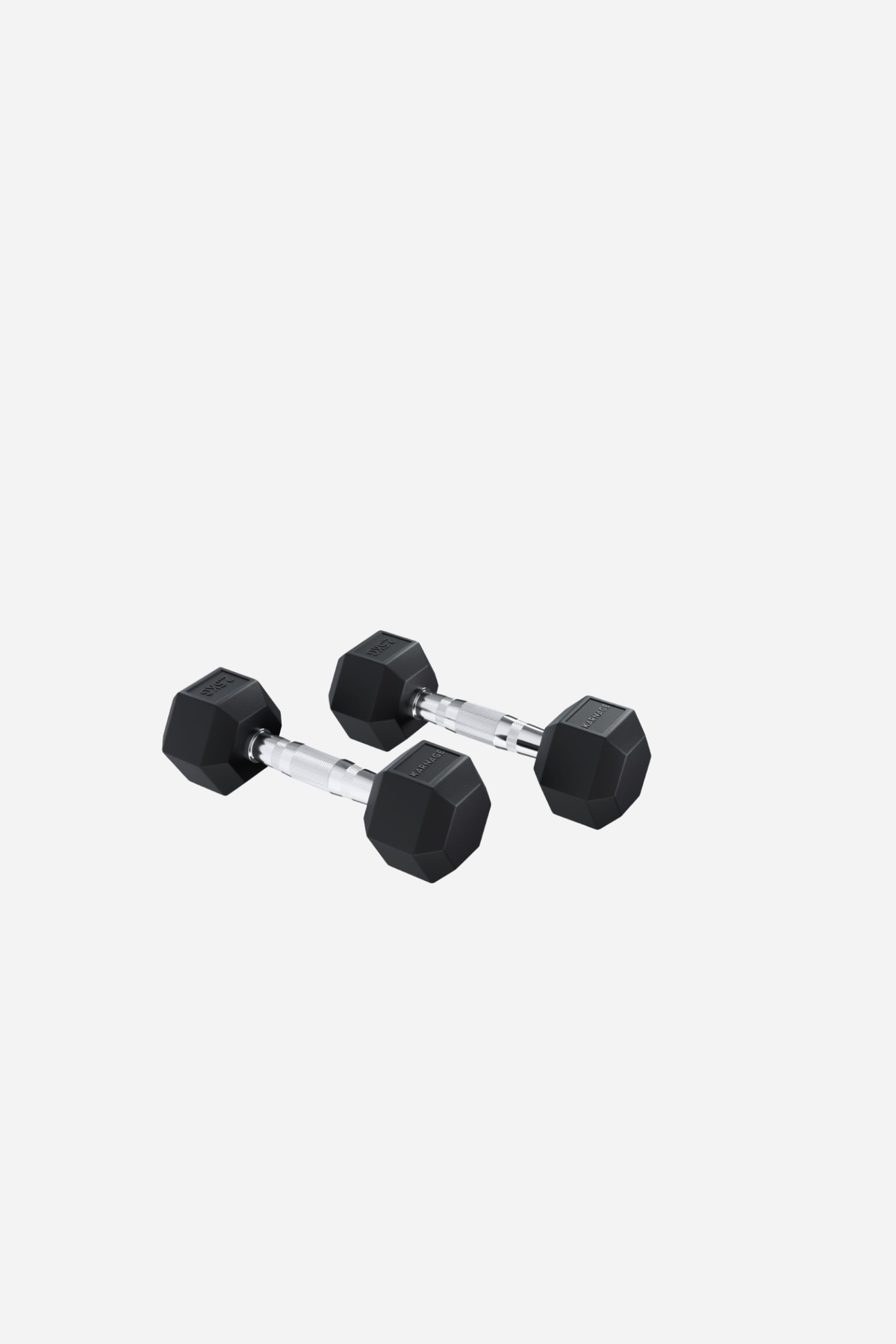 Karnage Rubber Hex Dumbells (Pairs)