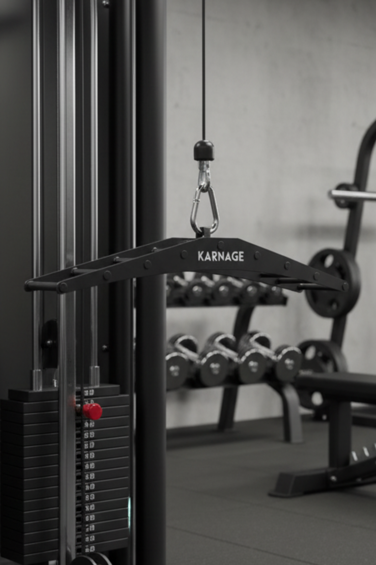 Karnage Multi-Grip Lat Pull Down Attachment