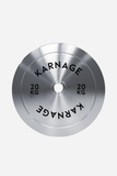 Karnage Steel Calibrated Weight Plates - Chrome Finish