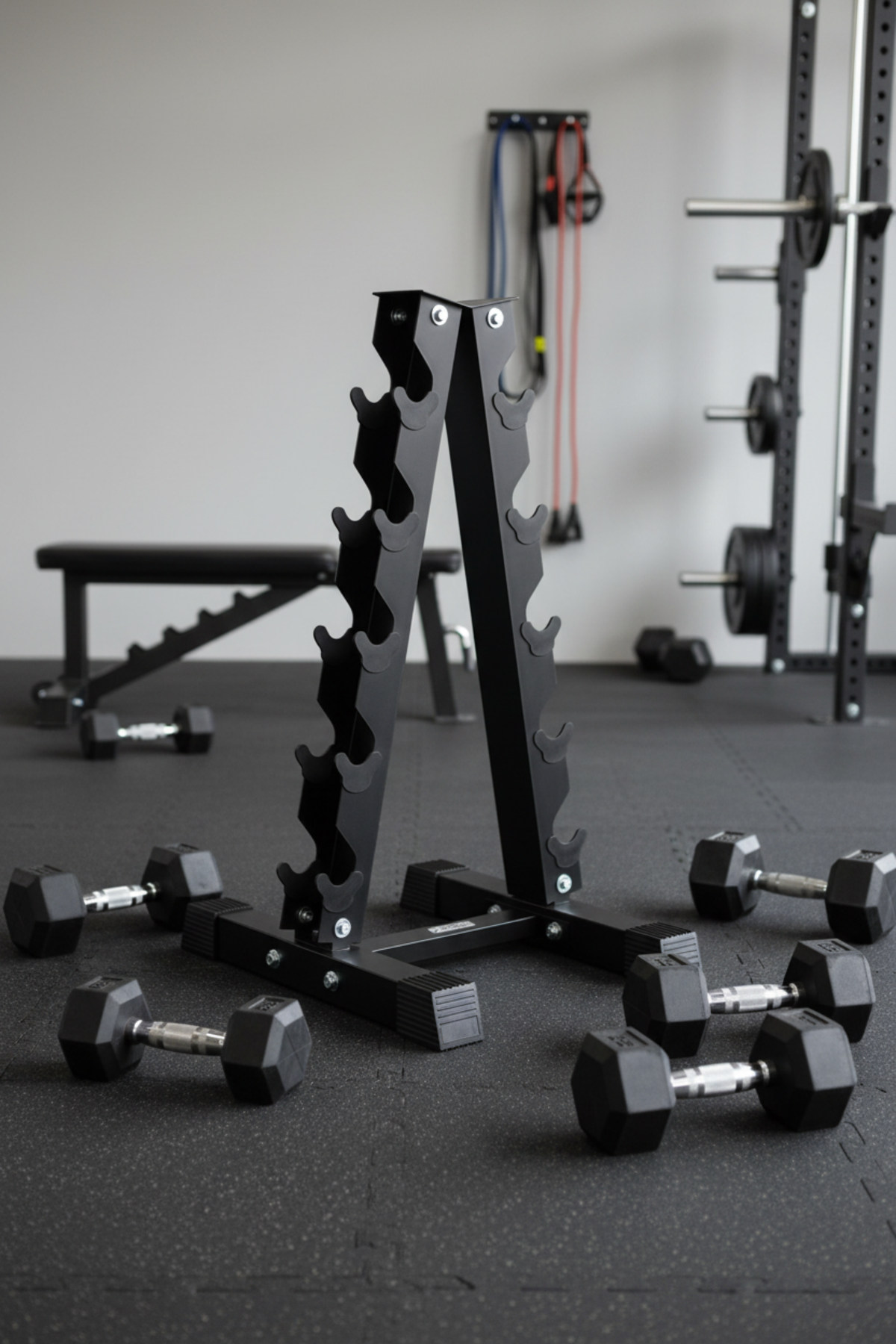 Karnage Vertical A Dumbbell Storage - 6 Pairs