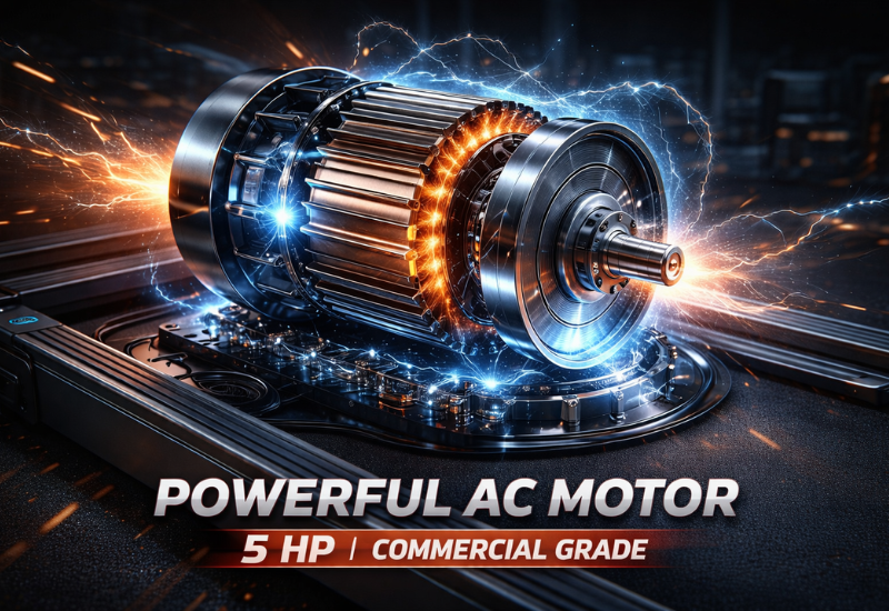 POWERFUL AC MOTOR & PERFORMANCE-DRIVEN RUNNING PLATFORM